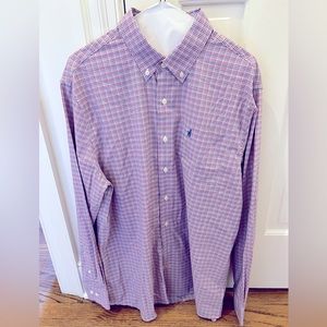 johnnie-O Prep-Formance Long Sleeved Button Down Shirt - Men’s Size M